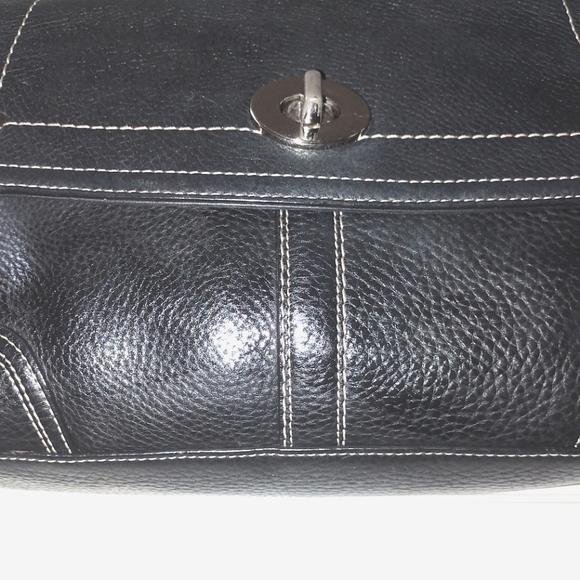 Coach Black Leather Purse - Picture 5 of 6